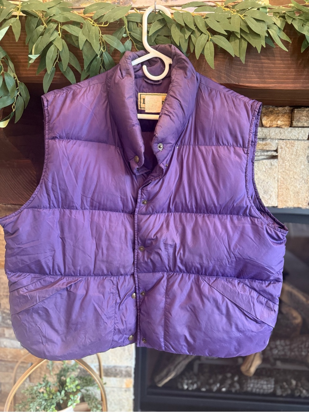 LL Bean Vintage Down Vest